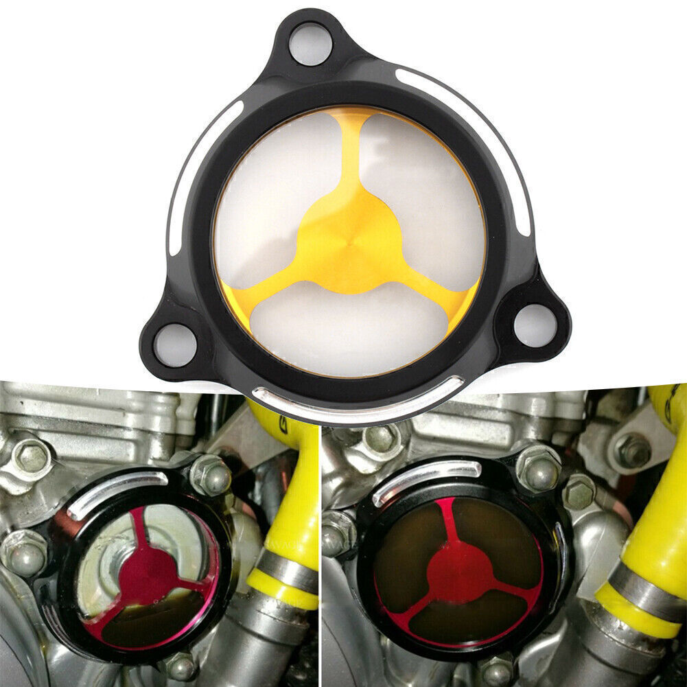 for SUZUKI DRZ400 DRZ 400S DRZ 400SM DRZ400E 2021 Yellow Engine Oil Filter Cover