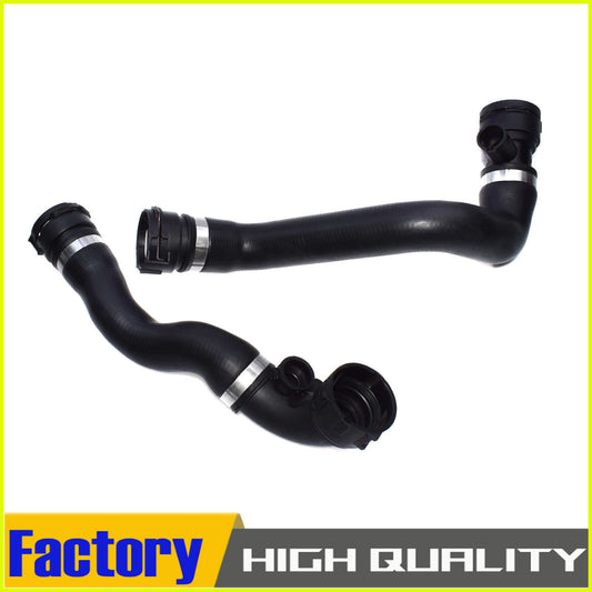 Upper and lower radiator hose kit for E46 323 325 328 330 (17127510952) - 2 pieces n