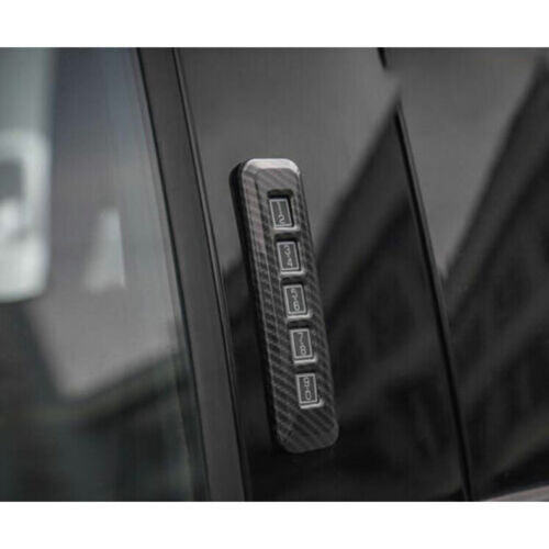 for ford  F150 2015-2020 Carbon Fiber Keyless Entry Keypad Molding Cover Trim ABS