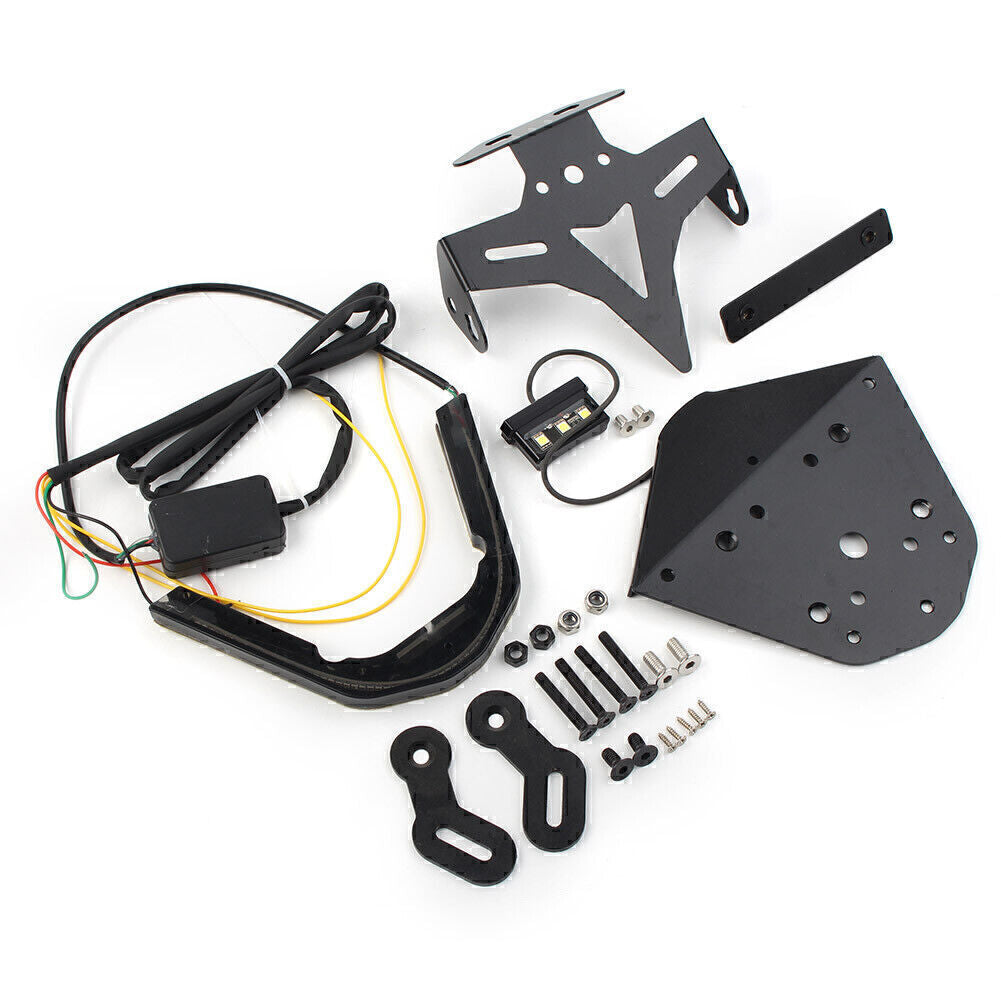 LED Tail Light License Plate Holder Turn Singal Kit for S1000RR 2020-2022