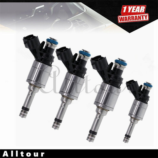 4Pcs GDI Fuel Injectors For 2011-2017 for Nissan Juke 1.6L L4 166004BB0A 16600-1KC0A