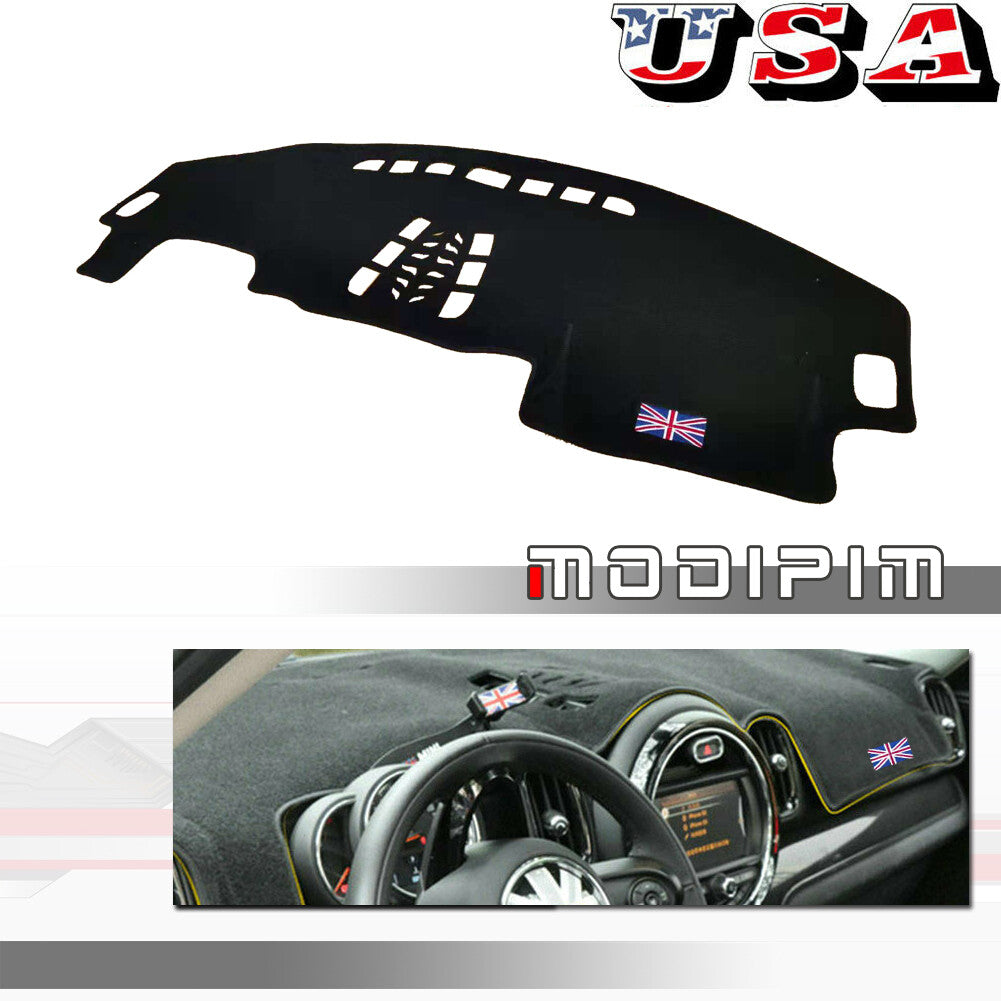 Union Jack Dashboard Dash Mat Anti-Slip Protective Cover Pads for Mini Cooper F60 Countryman- v