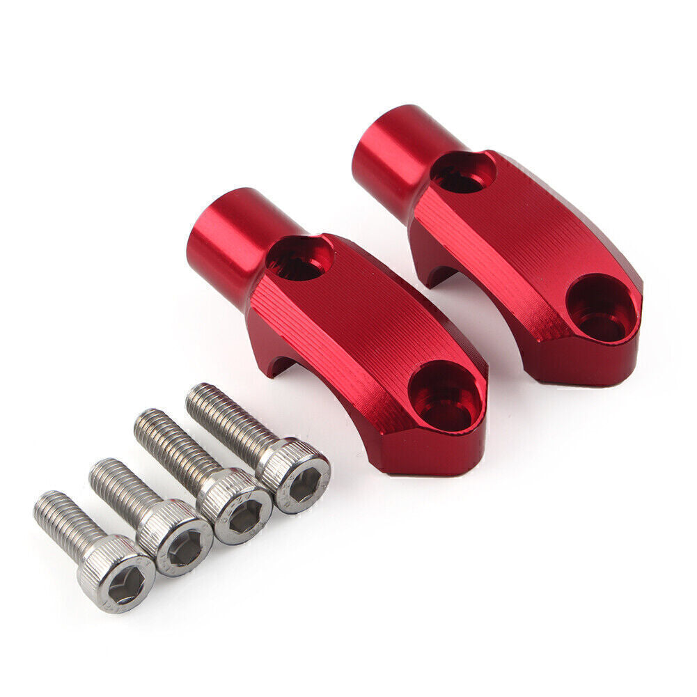 for BMW F900XR 2019-2021 2020 Red Master Cylinder Mirror Clamp Mount Bracket