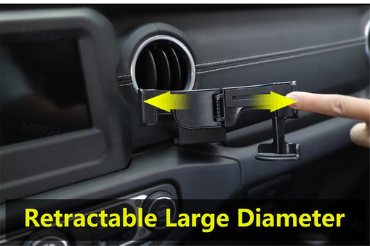 Water Drink Cup Phone Holder Bracket for Jeep for Wrangler JL 2018 2019 2020 2021 JT