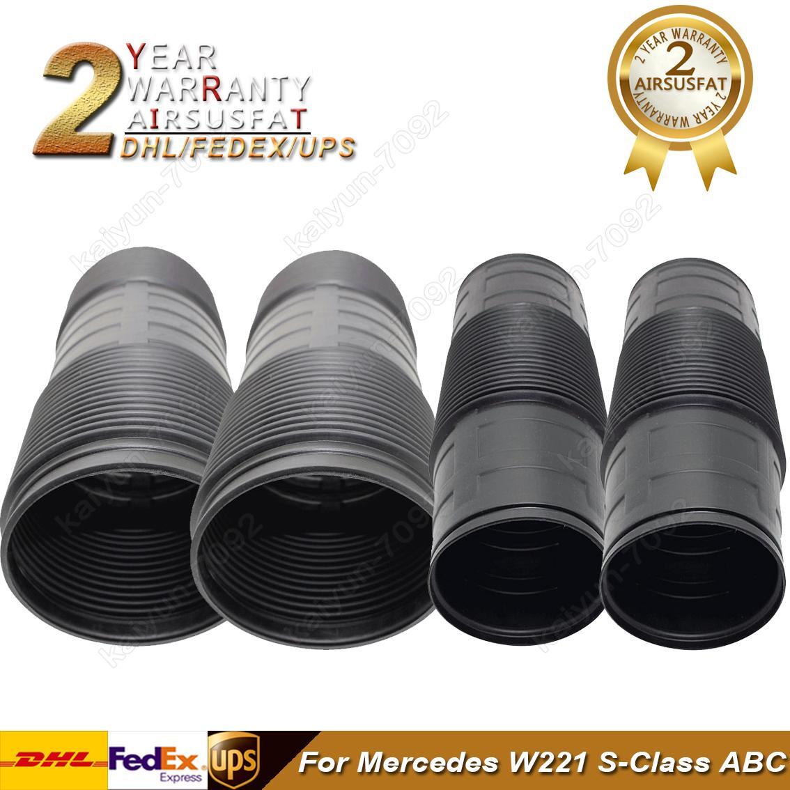 for Mercedes W221 S-Class ABC Rear Front Shock Cover Rubber Dust Boots ABC Strut