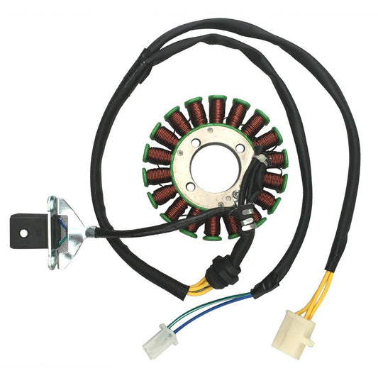 Magneto stator coil 18 rods suitable for 250cc Dirt bicycles, scooters, go-karts, all-terrain vehicles, and four-wheeled off-road vehicles.