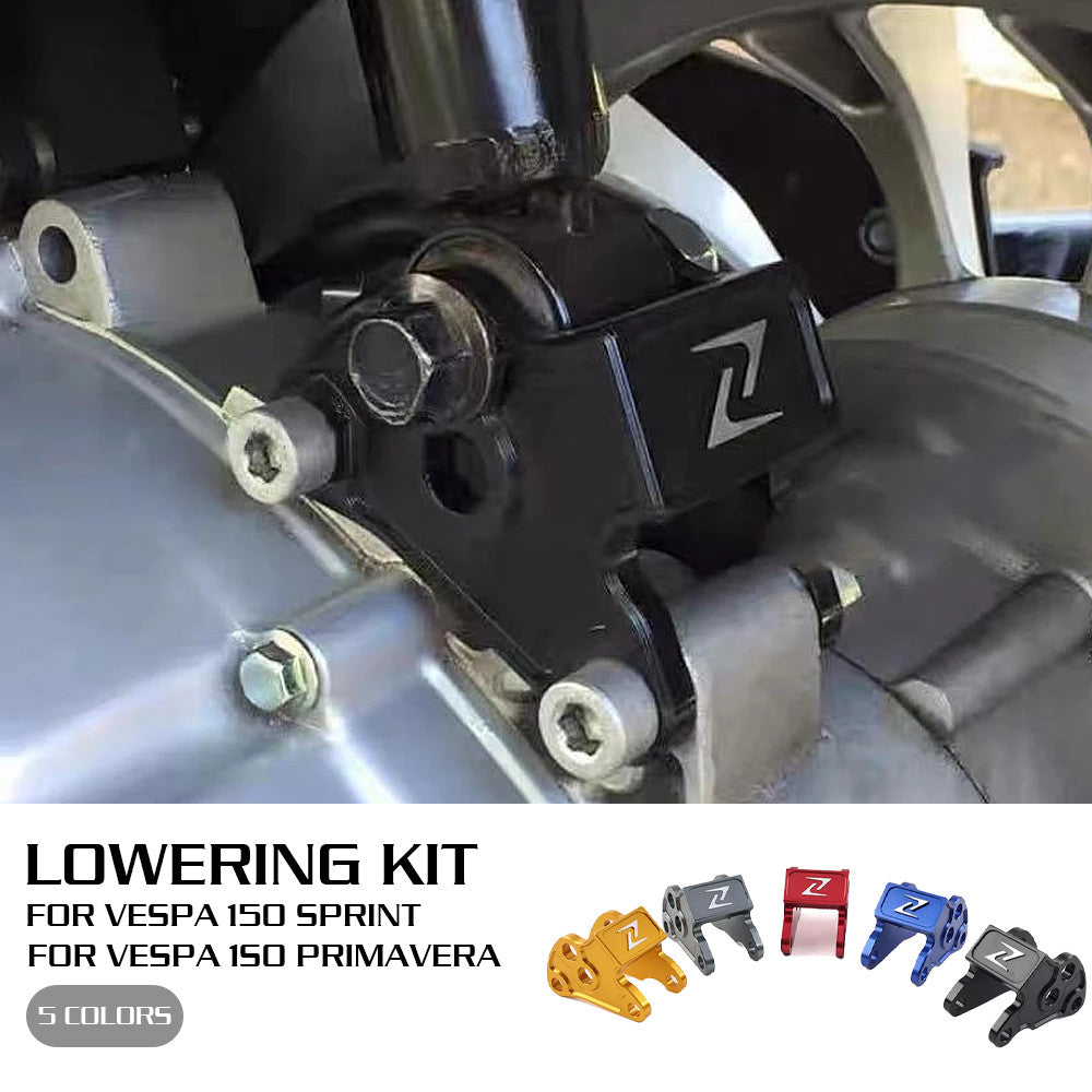 Rear Lowering Kit Suspension Lowering Linkage Kit For Vespa Primavera Sprint 150