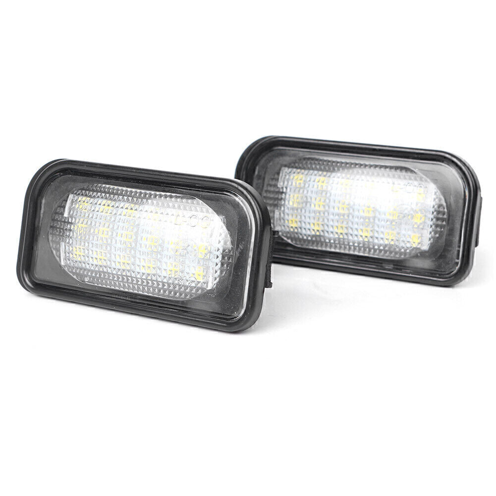 for Mercedes Benz W203 4D 2000-07 2006 05 2x LED License Plate Number Light Lamp