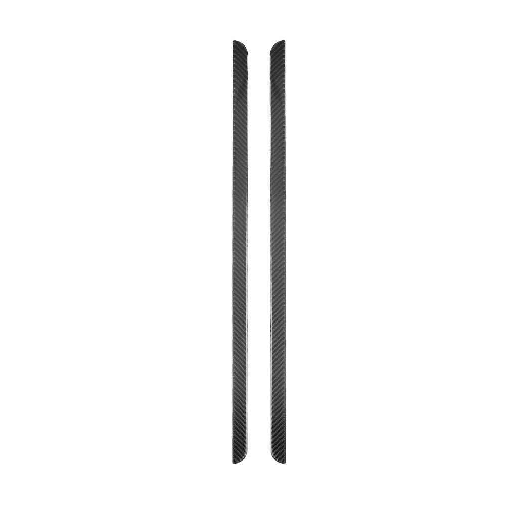2x Carbon Fiber Front Door Trim Trim for Jeep for Wrangler 2007-10