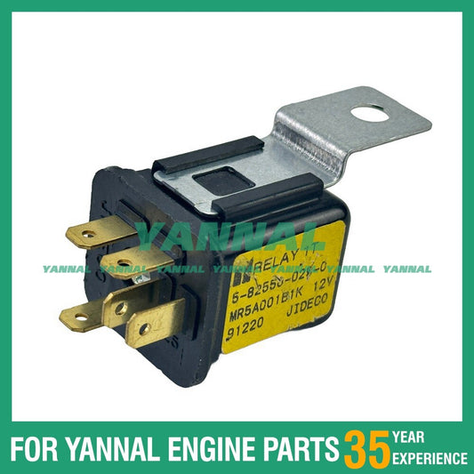 Chinese manufacturer relay 5-82550-029-0 for Isuzu C240 engine diesel parts -