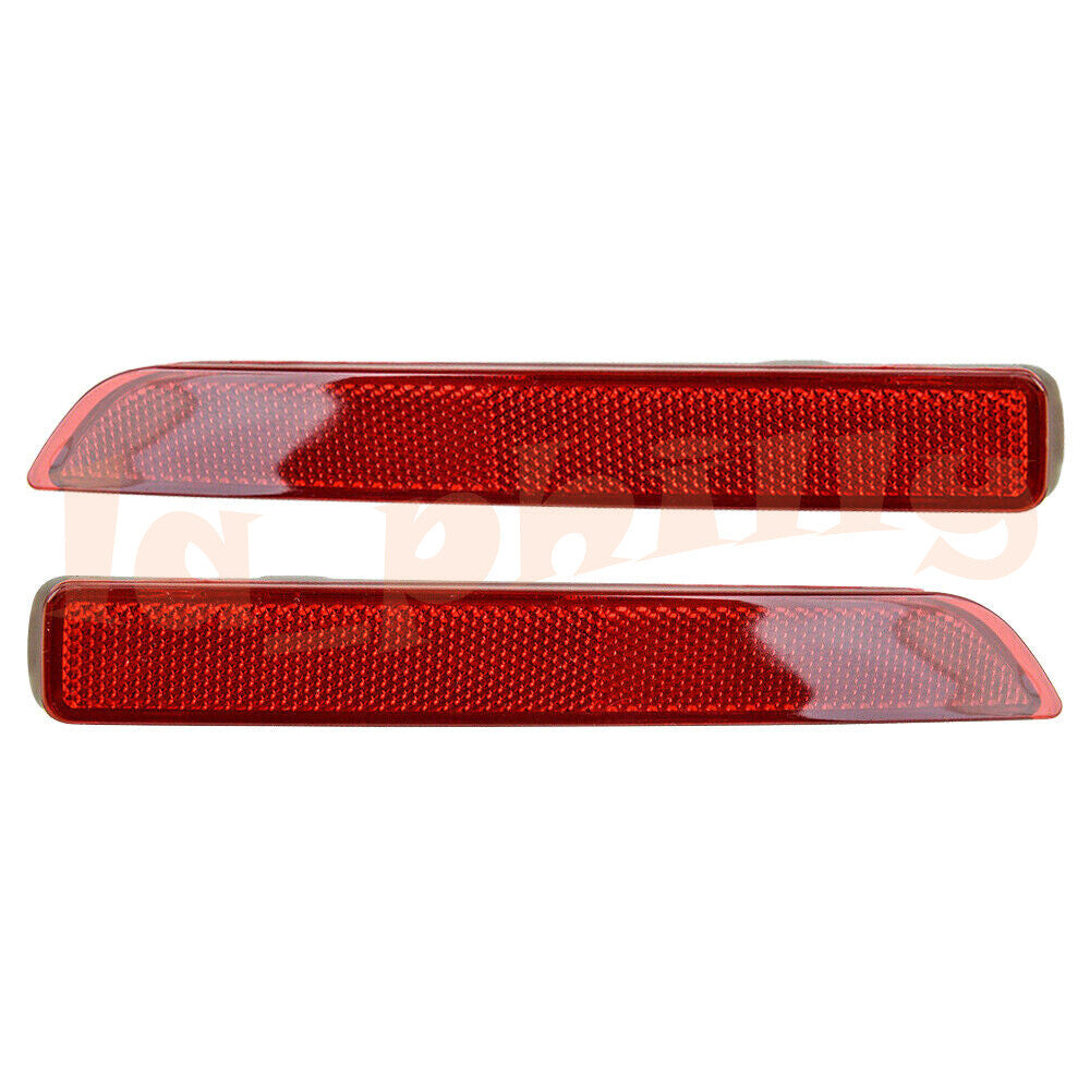 2pcs Fits for Nissan Leaf Murano Sentra 2018-2022 Rear LHRH Bumper Reflector