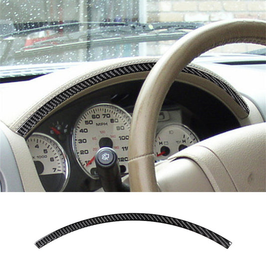 Carbon Fiber Interior Dashboard Panel Decorative Cover for Ford F150 FX4 2004-08