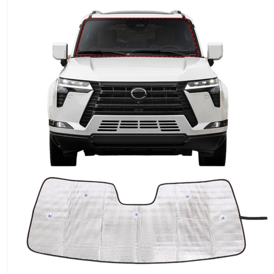 Front windshield protector for Lexus GX 2024+ sunshade UV block - n