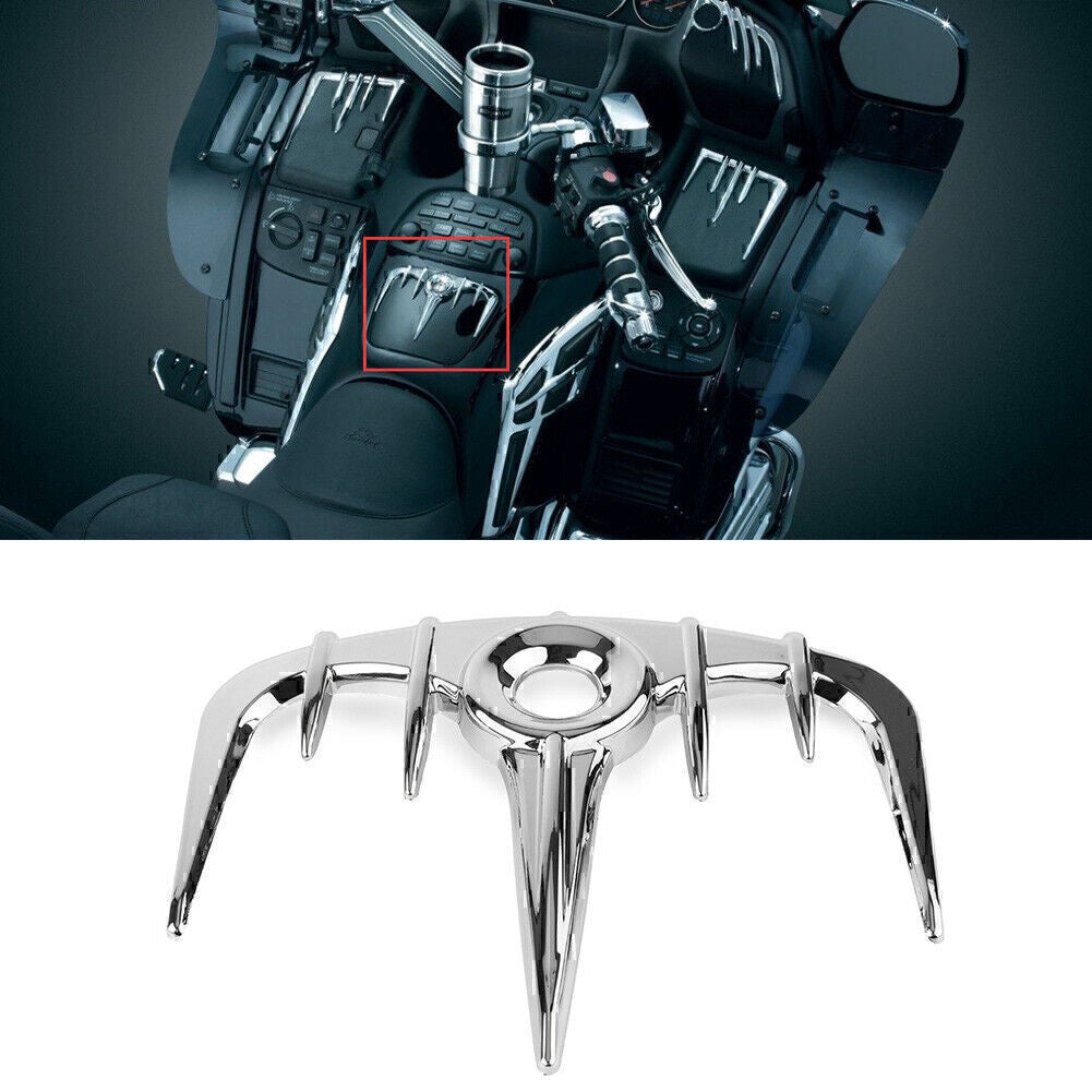 Chrome Front Fender Gas Tank Faring Decor Trim for Honda Goldwing GL1800 2001-10 Q