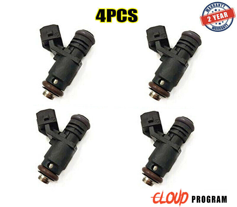 4PCS Fuel Injectors 16600-7733R For Sandero Stepway 2007 v