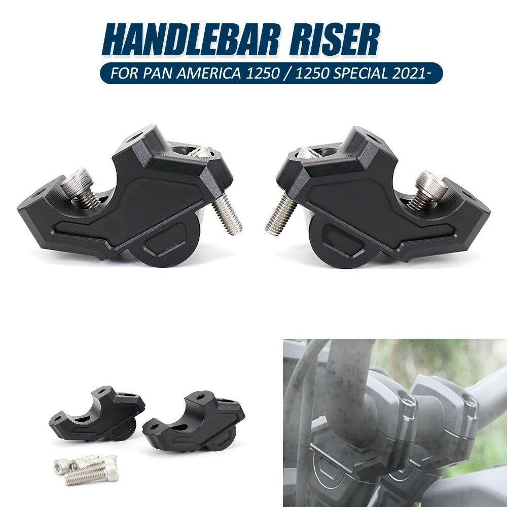For Pan America 1250 S Special RA1250S Handlebar Riser Bar Clamp Mount 2021 2022