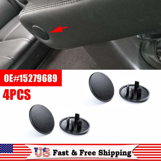 2 pairs of brand new rear armrest and rear for seat bolt covers (model 15279689) for Chevrolet Tahoe for Yukon Q