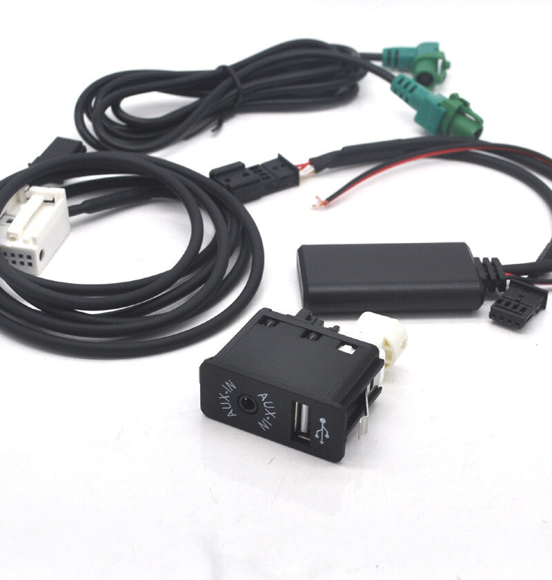 Bluetooth mp3 aux usb adaptor handfree mic cable module for Mini R55 R56 R57 R58 v