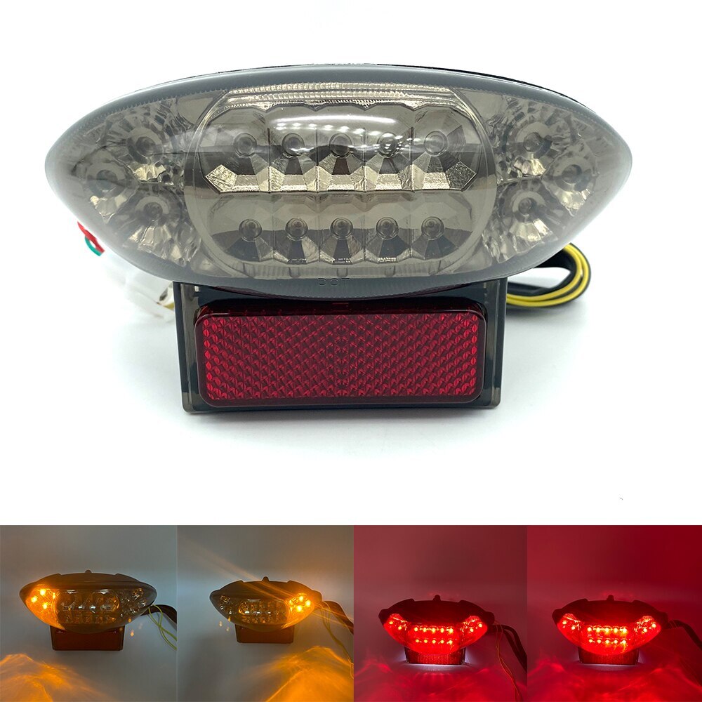 for SUZUKI Hayabusa GSX1300R 99-2007 Brake Tail Light Taillight Lamp Turn Signal