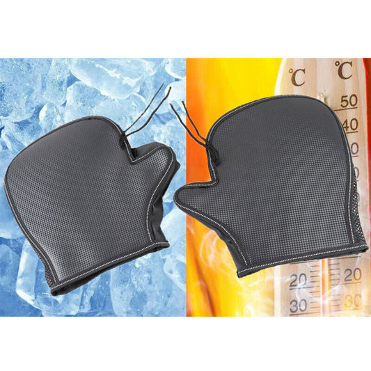 2-pack of motorcycle/electric bicycle gloves, UV protection, sunshade, and waterproof handlebar covers. n