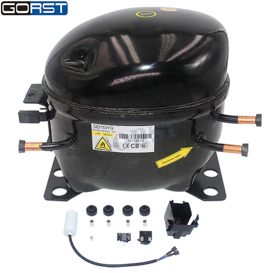 R600a Car Refrigeration Air Compressor Fridge Freezer Marine Solar 220V 240V v