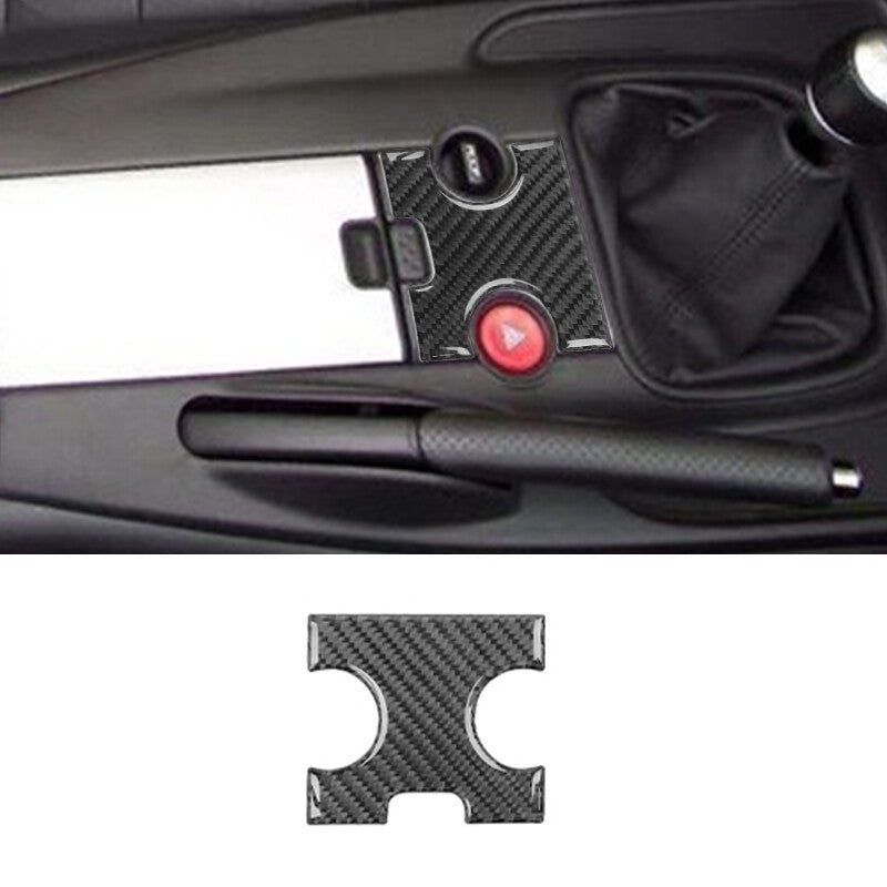 Red for Seat Button Frame Trim Type B Cover Carbon Fiber for Chevy Impala 2014-2020 v