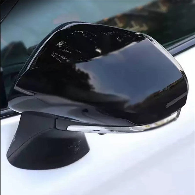 Fit for Camry 2018-2025 Bright Black Rearview Mirror Cover Trim 2pc v