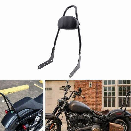 Rear Passenger Sissy Bar Backrest w/Pad for Harley Softail Street Bob 2018-2020 Q