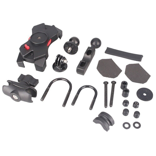 Universal Motorcycle Bike Bicycle Handlebar Mount Holder for Cell Phone Q