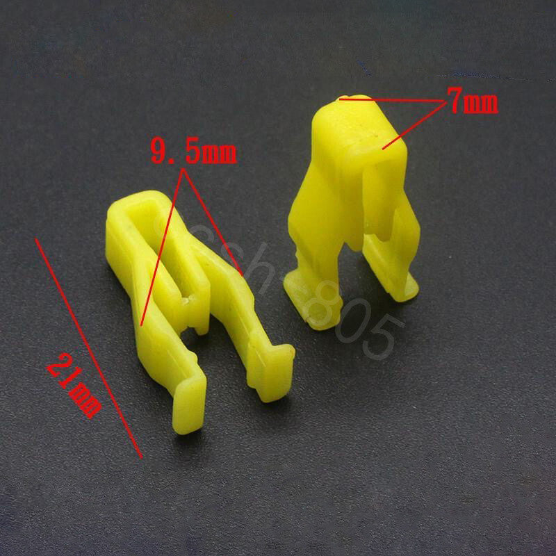 20 Pcs Car Center Console Dash Panel Switch Clip Body Trim Retainer for Toyota Q