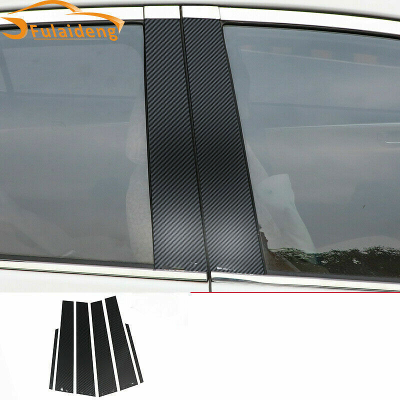 for Hyundai Kona 2018-2022 Carbon Look Door Window Lift Switch Button Panel Trim v