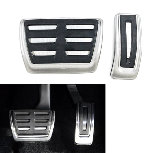 Stainless Steel Car Brake Gas Pedals Cover for Audi for A4 for A5 for A6 A7 for A8 Q3 Q5 2008-15 Q
