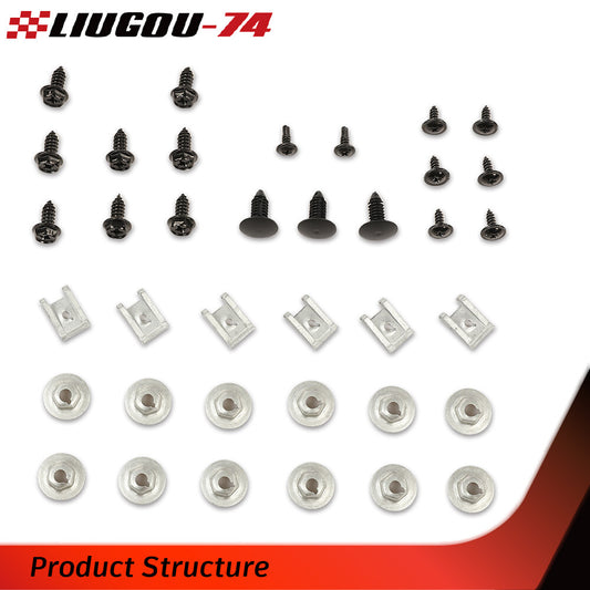 Front and rear pump packing SCREW mounting kit suitable for 81-87 REGAL GRAND NATIONAL