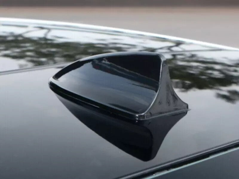 1x Glossy Black Shark Fin Antenna Receiver Cover Trim for Toyota for Camry 2018-2023