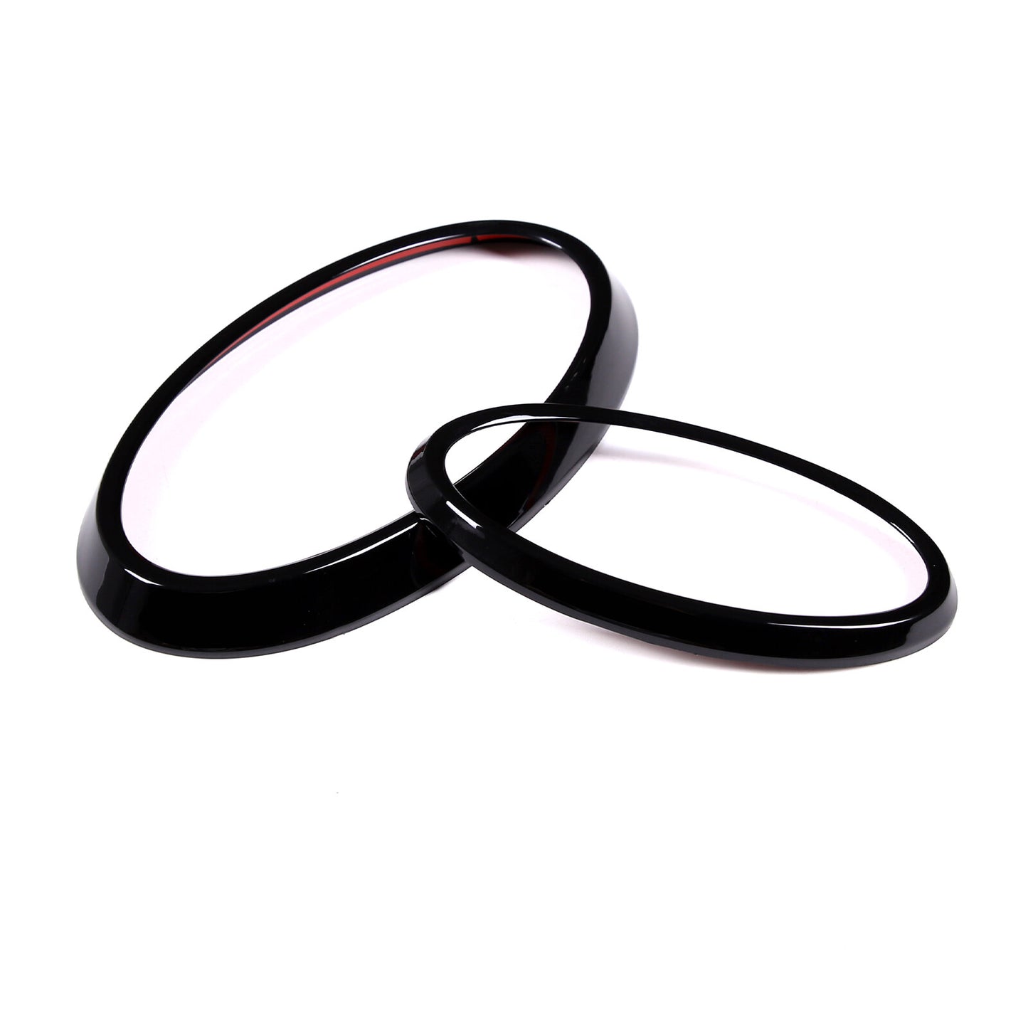Glossy black front and rear badge logo trim 2-piece set for Subaru Outback 2022+
