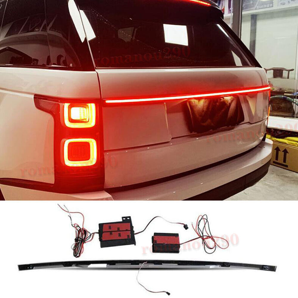 Black LED Rear Door Trunk Lights Brake Light for Land Rover for Range Rover 2014-21