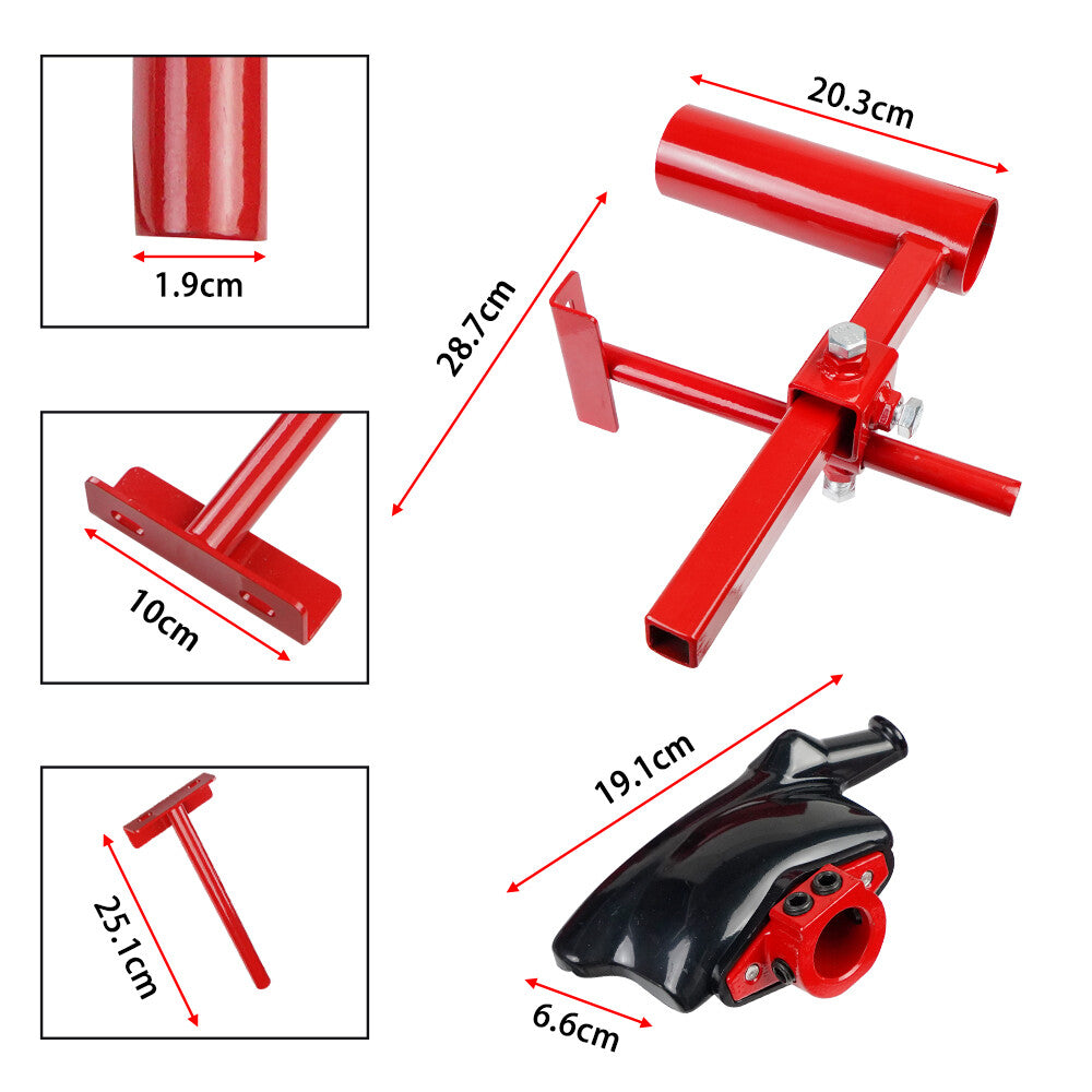 Manual Tire Changer Duck Head Modification Welded Tire Changer Machine Tool Red Q