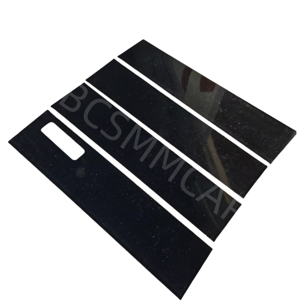 4pcs Car Window B Pillar Post Trim DIY Accessories Fit  for ford  F150 2015-2021