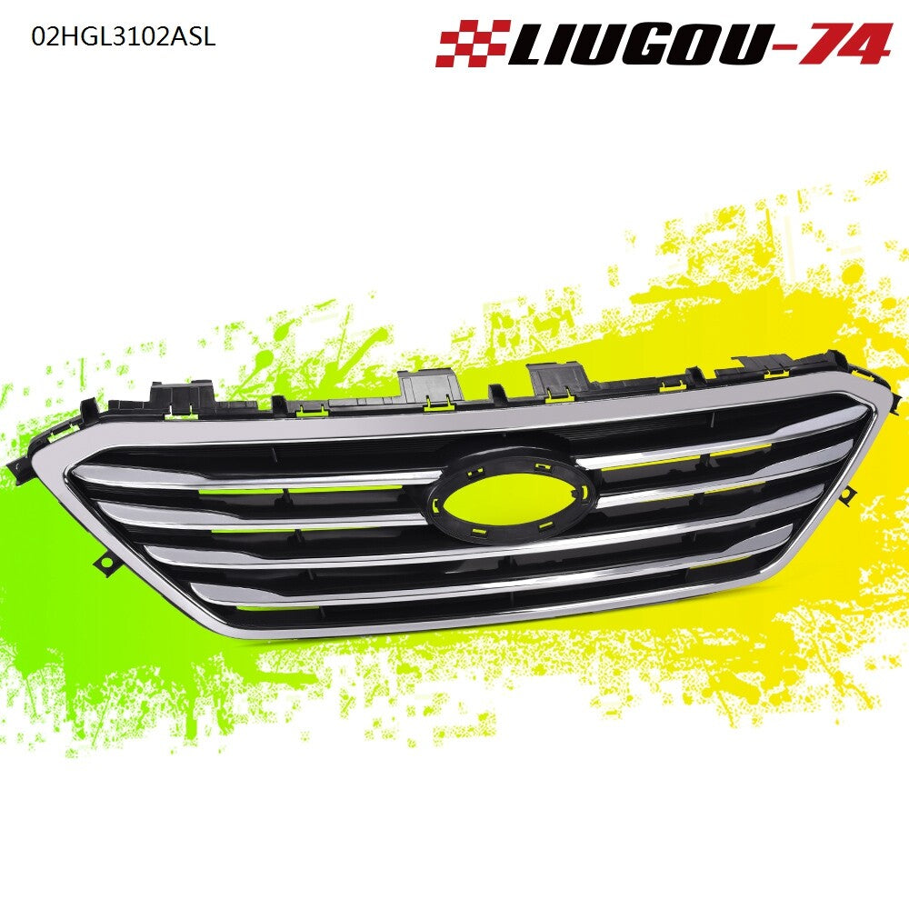 Fits 2015 for Hyundai Sonata Sedan Front Bumper Factory Style Grille Grill - v
