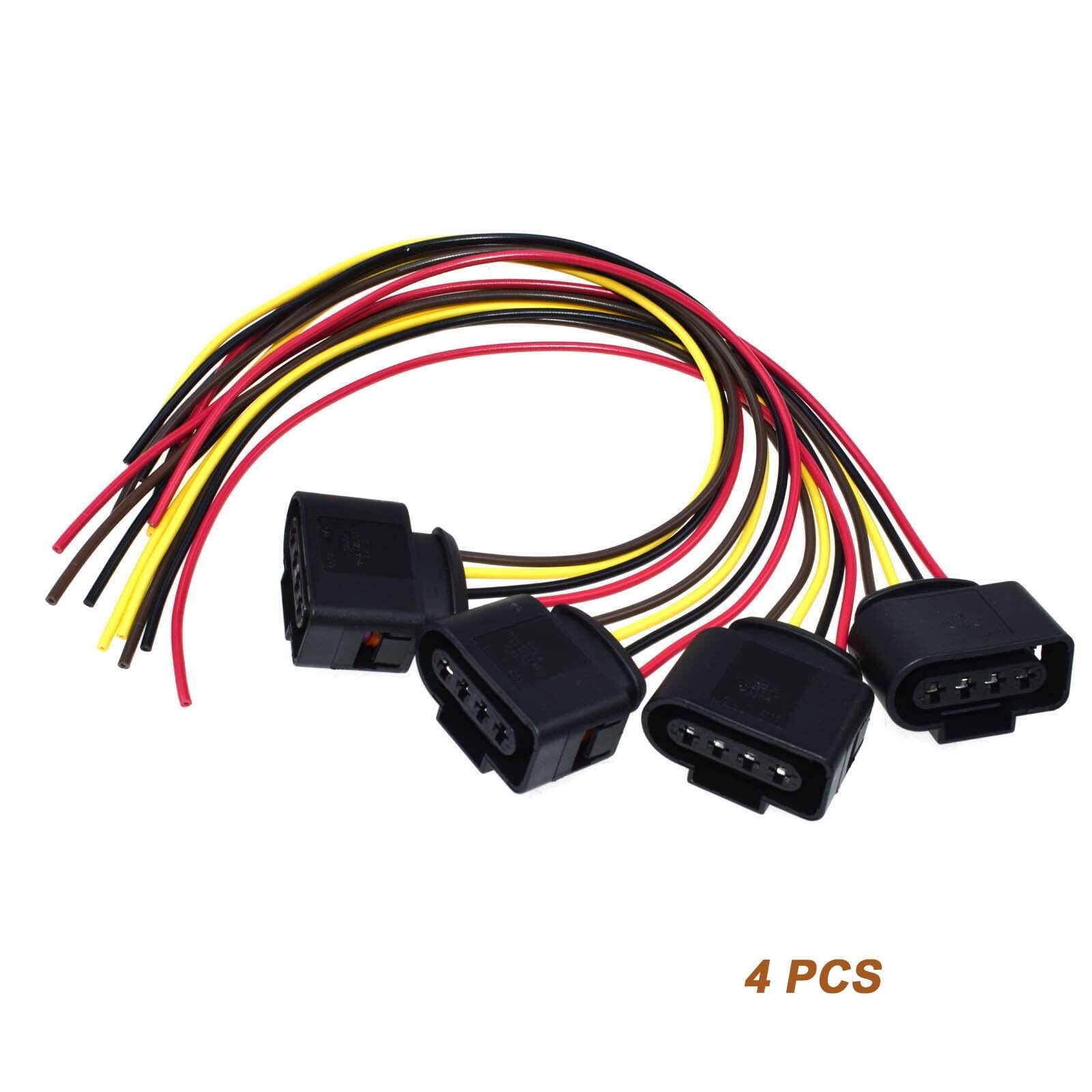 Ignition coil connector repair kit 4 x wiring harness plug wiring for Jetta , for Passat , for Audi - n