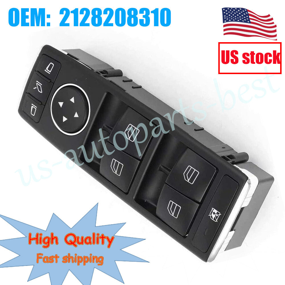 Power Window Switch for Mercedes Benz W204 W212 E350 E400 E550 C300 A2128208310
