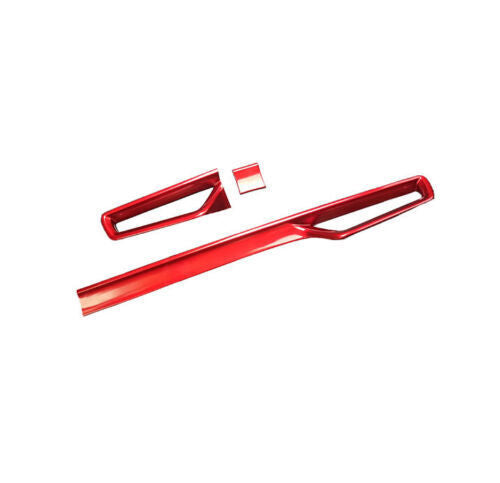 Red Dashboard Both Sides Air Vent Outlet Cover Trim for Corolla 2022 B n