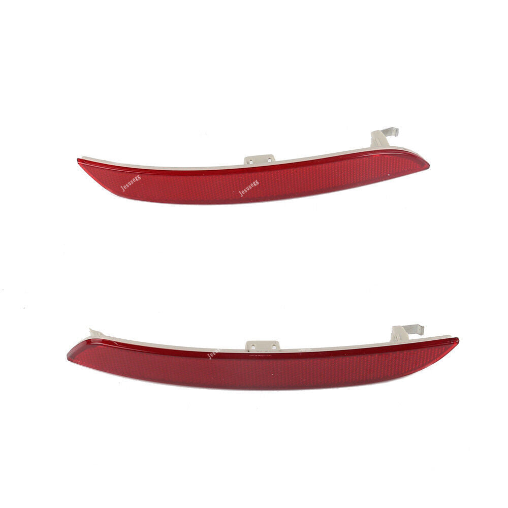 Pair Rear Bumper Red Reflector Light Fit for BMW F01 F02 F03 F04 730i 740i 750i