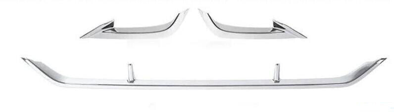 ABS Chrome Rear Bumper Lip Protector Cover Trim 3pcs For Toyot@a for Avalon 20-2021 n
