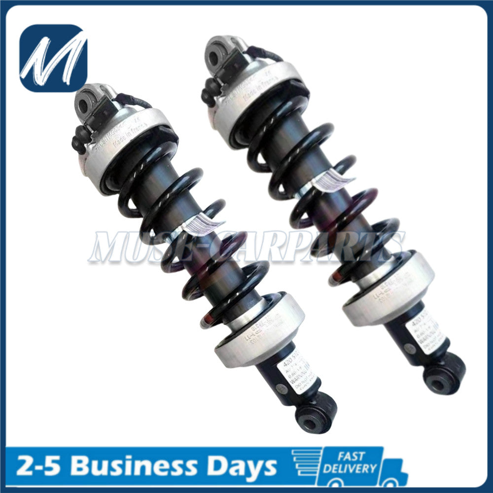 Two-piece rear ABC hydraulic shock absorber struts suitable for Mercedes SL R230 SL500 600 55 63 2001 - 2012 