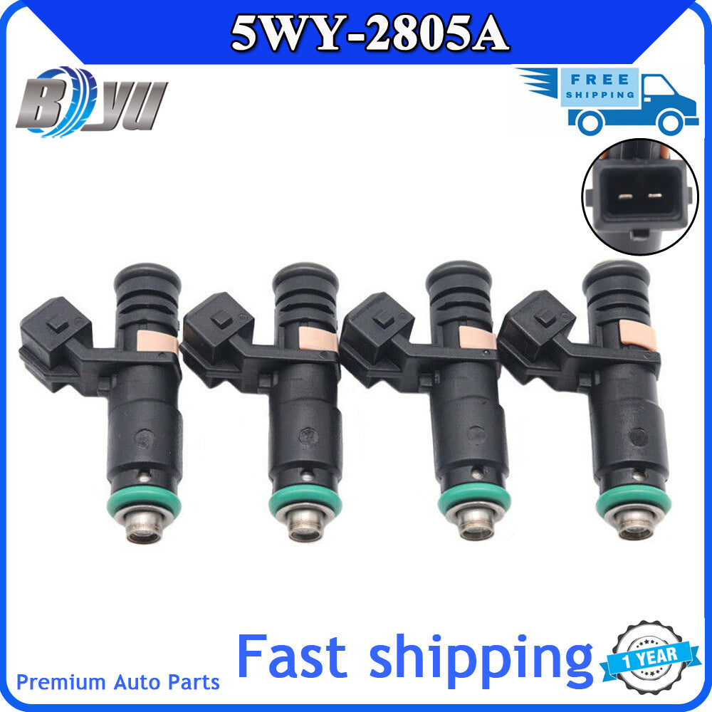5WY-2805A 4-pack of brand new for Kia Pride fuel injector nozzles v