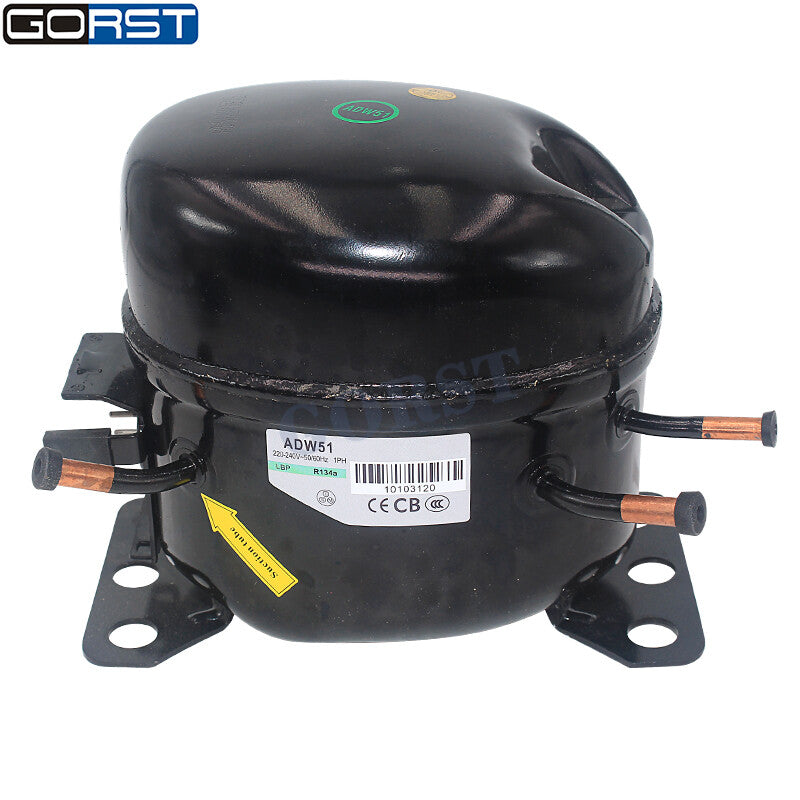 220V 240V Car Refrigeration Air Compressor R134a Fridge Freezer Marine Solar v