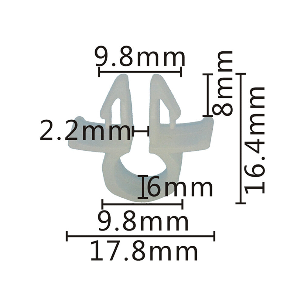 5 Car Windscreen Washer Pipe Retainer Clips for Toyota