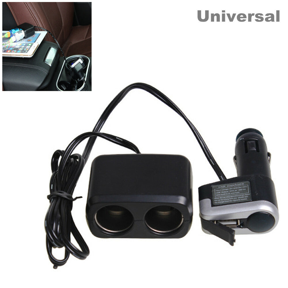 Car cigarette lighter power bank recharger distributor with USB port - n