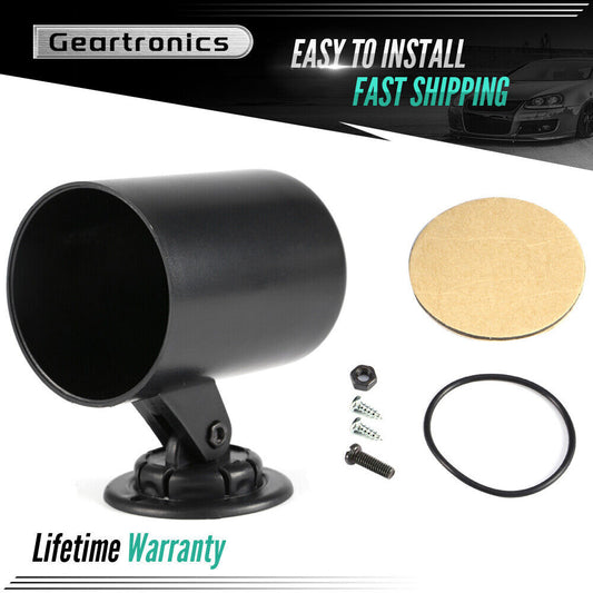 2 52mm Single Swivel Gauge Pod Mount Holder Car Auto Dash Meter Cup!